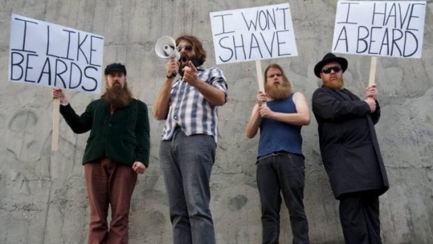 The Beards ... These musicians clearly have a thing for beards.