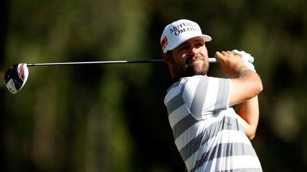 Fast finish: Ryan Moore takes a one-stroke lead into the final round of the Valspar Championship in Palm Harbor, Florida.