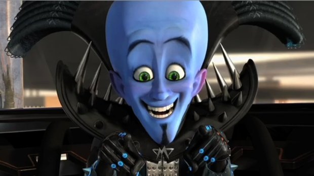 Let's be friends: The sort-of evil villain Megamind (Will Ferrell) discovers life without a hero is tough in the fabulous new Dreamworks 3D animated hit.