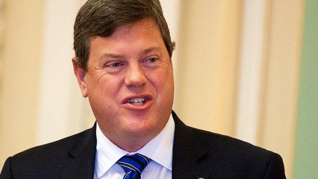 Queensland Treasurer Tim Nicholls says fewer jobs will now need to go than orginally planned after the government had identified $600 million in savings.