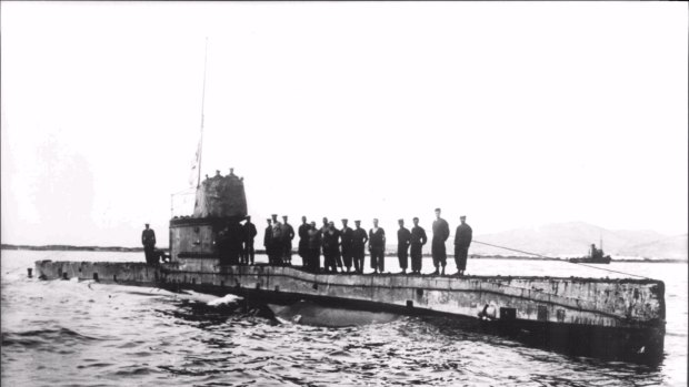 The World War I submarine AE1 went missing on September 14, 1914.