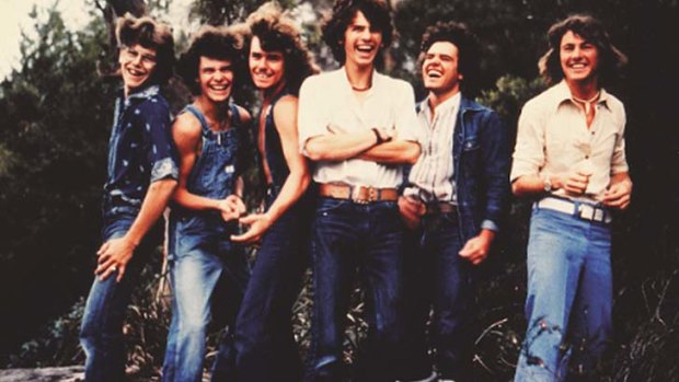 Rock'n'roll history: One of the earliest photos of INXS, then known as the Farriss Brothers, circa 1978.