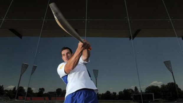 Michael Spaseski hopes to make a big impression when he plays for the ACT Comets in a trial match on Thursday against Big Bash team Sydney Thunder.
