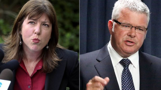 Former Greens MP Adele Carles is being sued for defamation by former lover and West Australian Treasurer Troy Buswell.