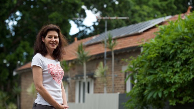 Fiona Workman had solar panels installed on her roof two years ago.
