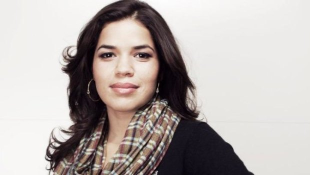Owning it: America Ferrera has gone on from her break-out role in hit TV show Ugly Betty to a career making and starring in films and performing in the musical Chicago in London.