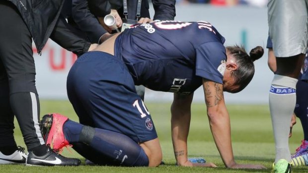 Injured: Zlatan Ibrahimovic