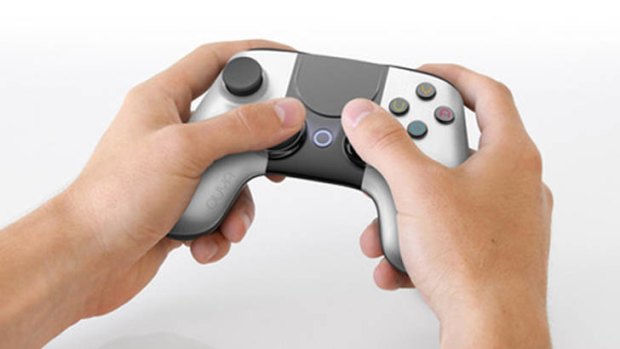 The OUYA gaming console.