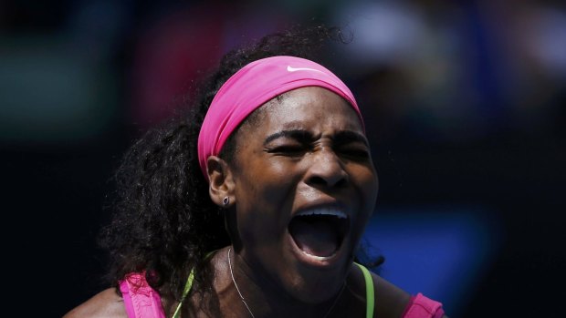 Serena Williams was again taken to three sets.