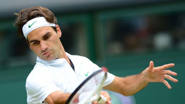 ''Freak thing'' &#8230; Roger Federer has played down his bad back, saying it will not distract him from a record-equalling seventh title.