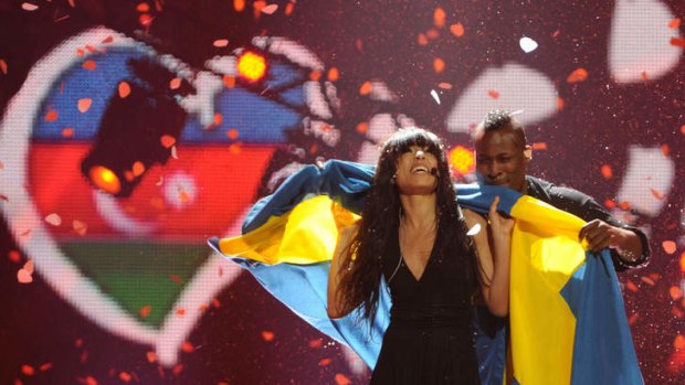 Sweden's Loreen, the winner of the Eurovision 2012.
