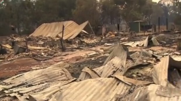 More than 160 homes,  and properties have been destroyed by fires in the South West