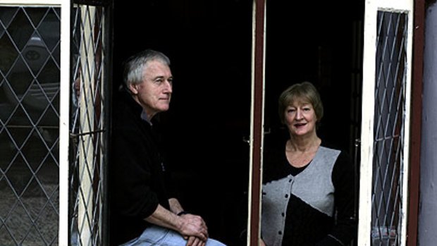 Survivors: Owners of the Crossways Historic Inn, Pamela Phillips and Greg Cherry.