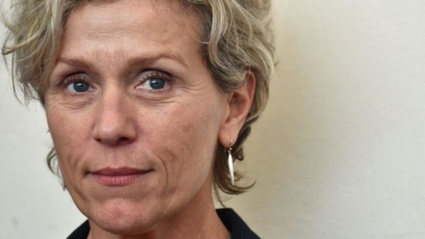 US actress Frances McDormand has been busy promoting her latest project, Olive Kitteridge, in Venice.