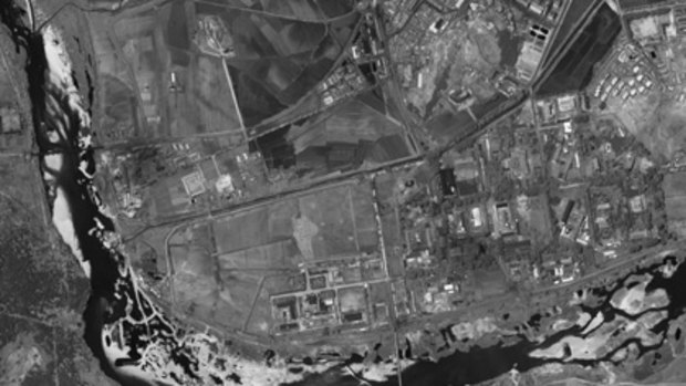 Satellite image of Yongbyon, North Korea released by DigitalGlobe on May 26, 2009.