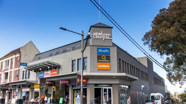 Opportunity knocks: Newtown Central Plaza is being sold by a private syndicate.