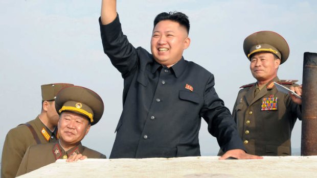 "Man of the year" ... Kim Jong-un.