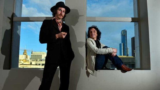 Tim Rogers and Paul Capsis star in <i>The Boy Castaways</i>, featured in the Melbourne International Arts Festival.