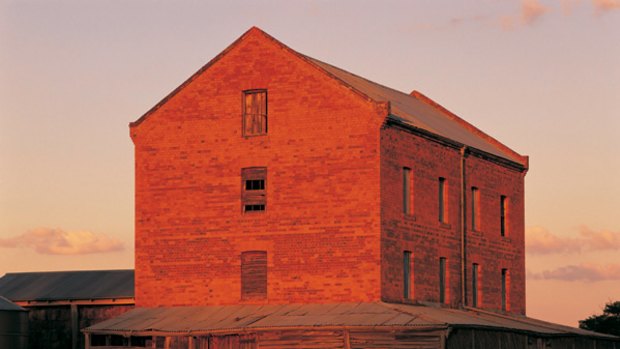 Gourmet touring ... the old Milawa flour mill.