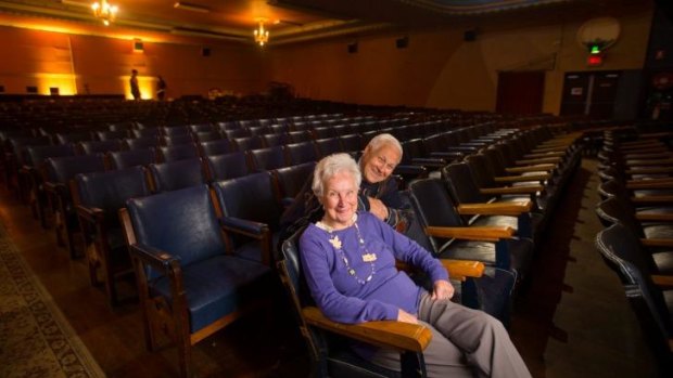 Shirley Rose Rowe and her brother Bill Bugg attended the opening night of the Astor Theatre in the 1930s.