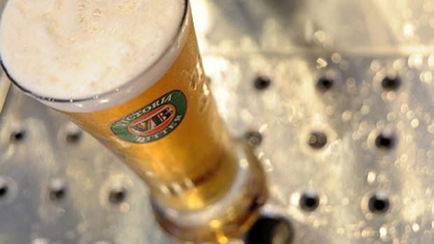 Bitter tastes ... VB has overtaken XXXX Bitter as Queensland's favourite heavy beer.