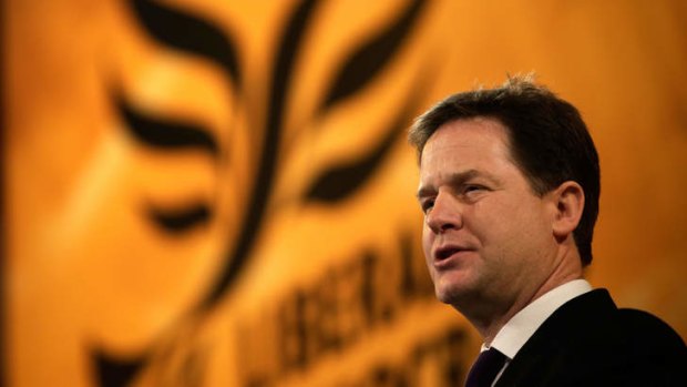 Bond man: Deputy Prime Minister Nick Clegg wants high-risk immigrants to post a bond.