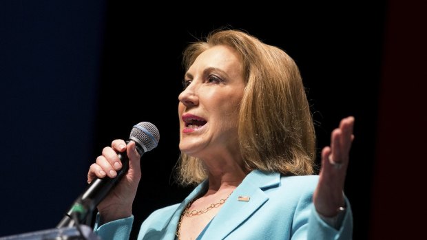 The 60-year-old Fiorina was removed as chief executive of Hewlett-Packard in 2005.