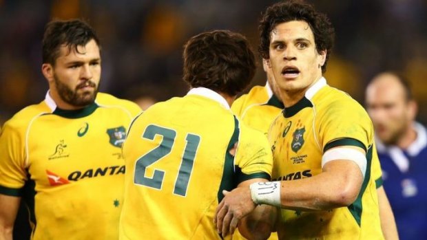 Brumby Matt Toomua injured his adductor while playing for the Wallabies.