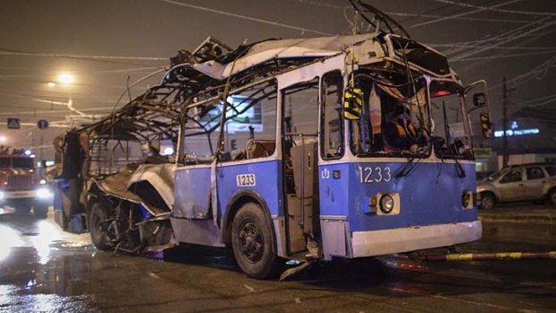 A bomb ripped apart this bus in Volgograd this week, killing 14 people.