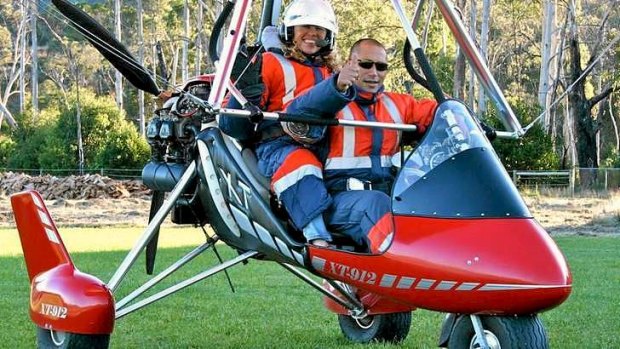 Reg Thaggard, gyocopter pilot, was killed when his plane crashed in the Kinglake National Park.