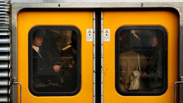 Inferno: Older carriages will remain in service if the O'Farrell government ignores deadlines to order new trains.