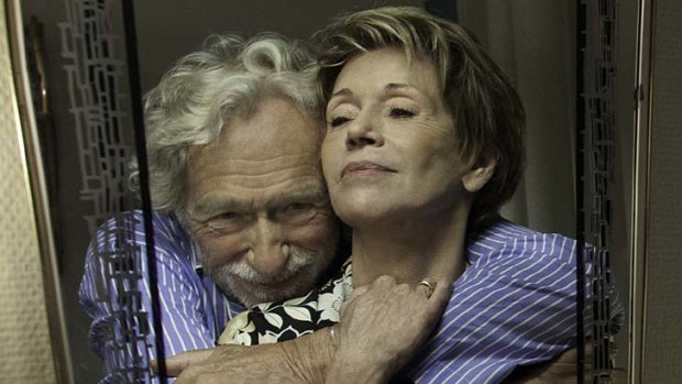 Still time for sex &#8230; Pierre Richard and Jane Fonda.