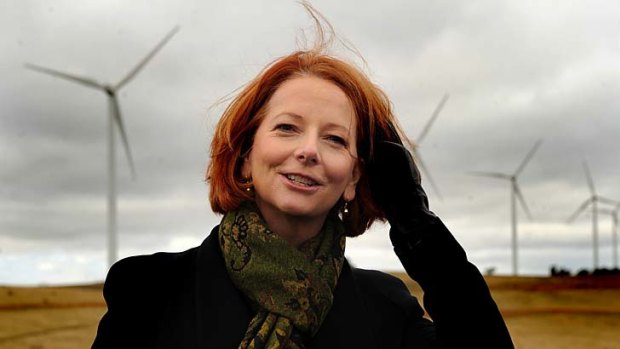 Headwinds &#8230; the Prime Minister, Julia Gillard, is having to weather a storm of protest from business.