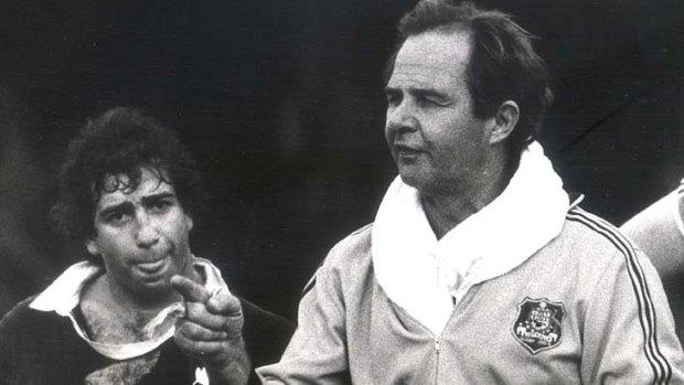 Dave Brockhoff both played for and coached the Wallabies.