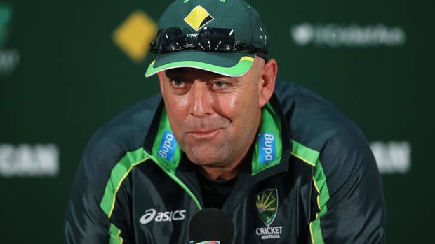The Boof factor: Darren Lehmann places great store in the ritual of the post-match beer, yet the coach is no pushover, being firm when the situation demands.