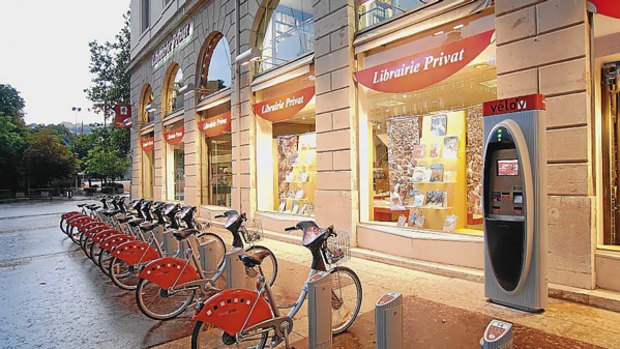 The public bicycle scheme has been a success in France.