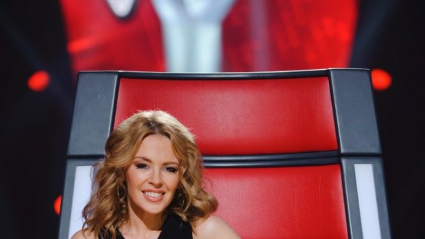 The Voice coach Kylie Minogue