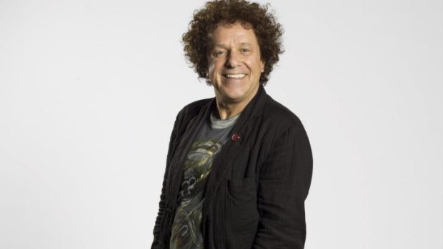 Feels like dancing: When Leo Sayer isn't busy in the studio he likes to support his fellow musicians. 