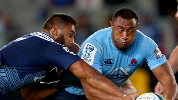 Leaving a gap:  Sekope Kepu's early departure against the  All Blacks gave Paddy Ryan a chance to shine at No.3.