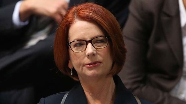Keeping mum: Julia Gillard said careless talk could threaten jobs.