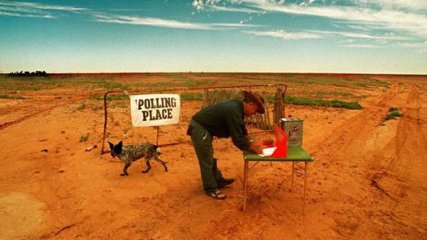 Getting out to vote takes on a new context in the far west.