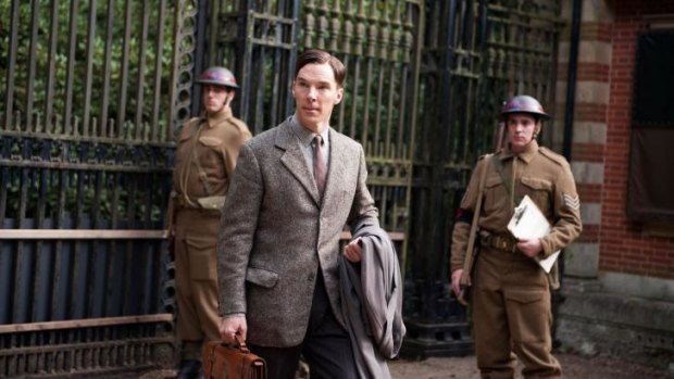 Benedict Cumberbatch plays codebreaker Alan Turing in <i>The Imitation Game</i>. 