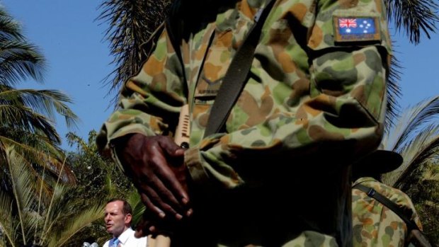 Prime Minister Tony Abbott has signalled he may not be able to return to Arnhem land after terrorism briefings in Sydney.
