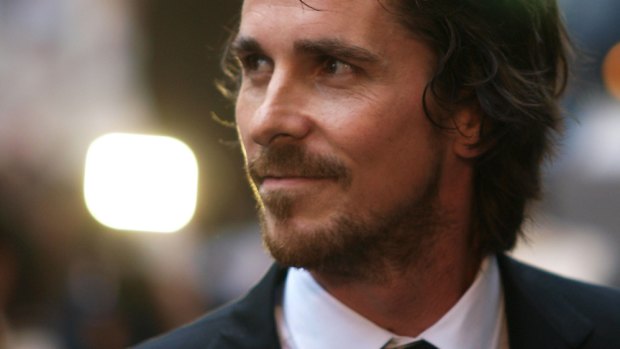 Shocked ... Batman star Christian Bale in London last week.