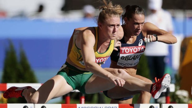 Iron will: Sally Pearson says there is no substitute for hard work.