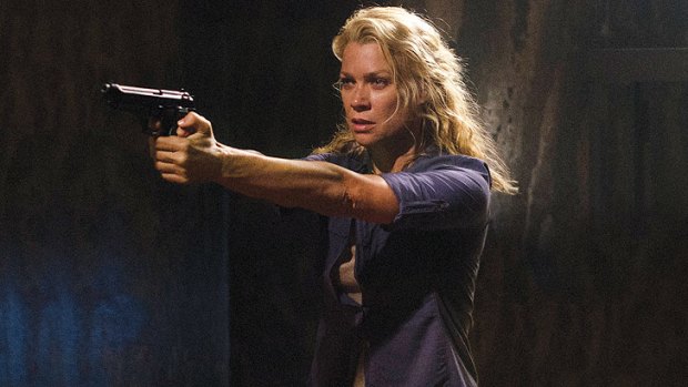 Andrea (Laurie Holden) has a choice to make in the mid-season finale.