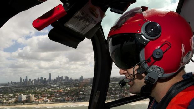Westpac Rescue Helicopter pilot Jonathan Booth.