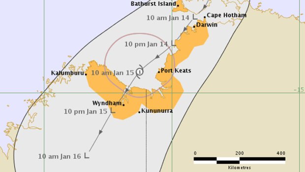 The tropical low being tracked off WA.