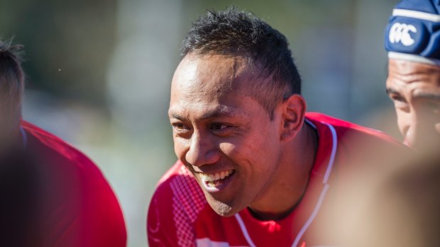 Christian Lealiifano returning to rugby in Canberra. 