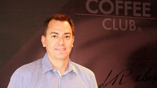 New Coffee Club chief executive Jason Ball.